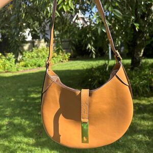 Polo Ralph Lauren Polo ID Leather Small Shoulder Bag